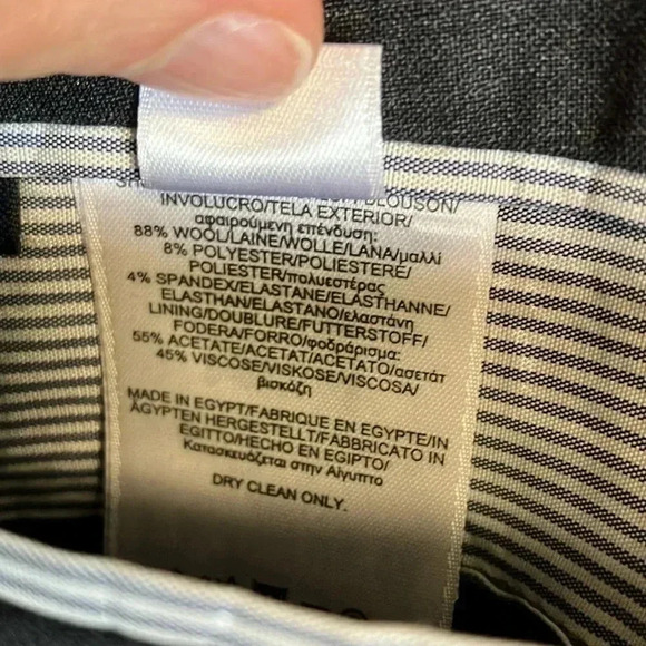 Brooks Brothers charcoal grey wool blend explorer Madison 40 L 32x32 regent fit - Picture 5 of 10